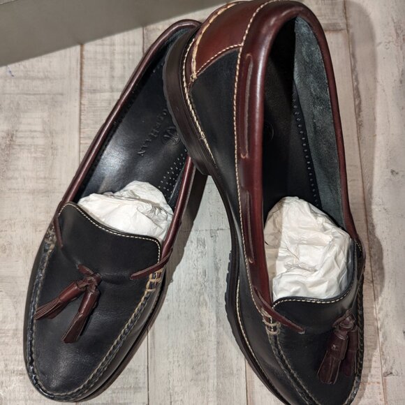 Cole Haan Clint Lug Tassel Loafer (Men's Size 10w) - Picture 2 of 13